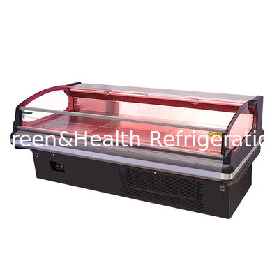 Supermarket / Meat Shop / Market European Style Open Lid Fresh Meat Storage Display Refrigerator