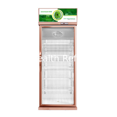 Convenience Store With Unit Single Door Beverage Storage Display Freezer