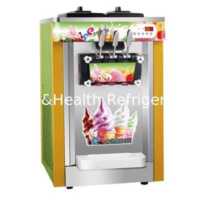 Multi Functional Ice Cream Shop With Multiple Flavors Of Ice Cream Making Machines