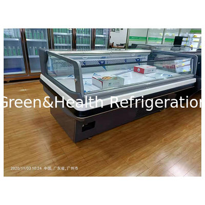 Supermarket / Meat Shop / Market European Style Open Lid Fresh Meat Storage Display Refrigerator