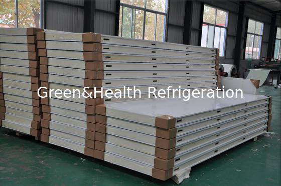 Commercial Walk In Cold Room Freezer PU Insulated Panel Swing Door Fast Install Seafood