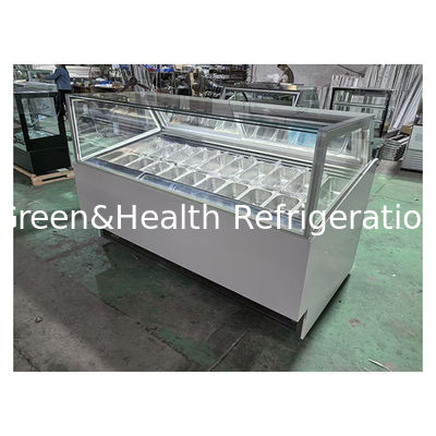 Factory Direct Sales Commercial Ice Cream Refrigerated Storage Display Freezer For Sale