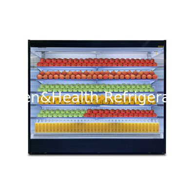 Supermarket High-Quality Bottom Mounted Unit With Super Strong Air Conditioning Food Refrigeration Open Type Freezer