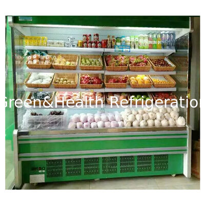 Latest European Style Multi-Layer Storage Commodity Open Freezer