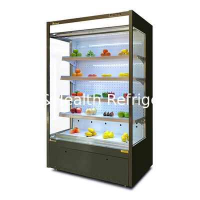 Five Layer Shelf Fruit/Vegetable/Milk Refrigerated Storage Display Small Open Freezer