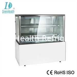 Refrigerated Cake Display Bakery Display Glass Door Cabinet With Imported Compressor