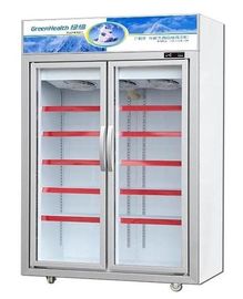 -18 ~ -22 ℃ Commercial Double Glass Door Freezer For Supermarket