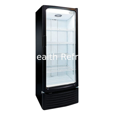 255L Capacity Fan Cooling Auto Defrost Commercial Beverage Display Cabinet Upright Drink Fridge