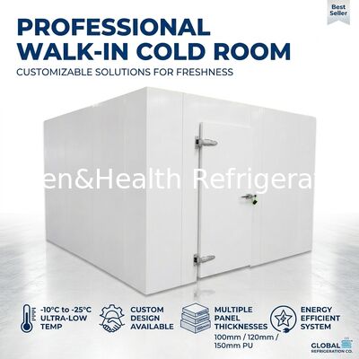 Slaughter Cold Storage Room with Customizable Sizes Air Cooled Cooling System