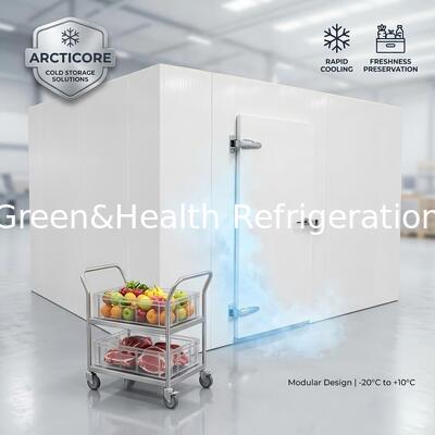 Slaughter Cold Storage Room With Condensing Unit Blast Freezing