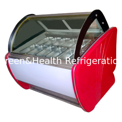 Energy Saving Ice Cream Display Fridges With 20 Pans -22 - 18 °C OEM