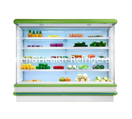 Energy Saving Multideck Display Fridge , Each Shelves With LED Light
