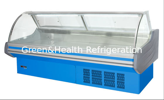 Europe Style Meat Display Refrigerator Customizable Deli Cooler Food Case