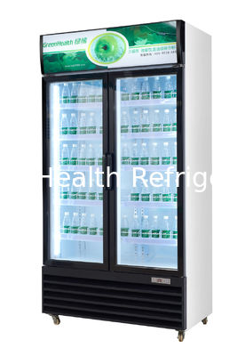 Static Cooling Soft Drink Storage Commercial Upright Freezer With Panasonic Compressor