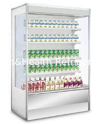 Commercial 3m Hypermarket Multideck Open Display Cooler With Large Space