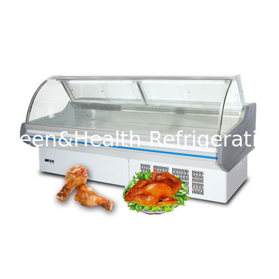OEM Vertical Meat Refrigeration Deli Display Refrigerator Energy Efficient