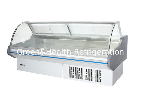 2m Long Deli Display Fridge With Embraco Compressor , Meat Refrigerated Counter