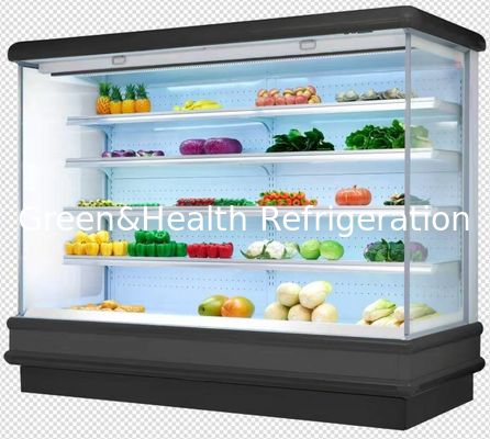 1000L Open Beverage Cooler For Soft Drink  / Multideck Refrigerator