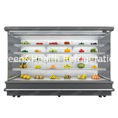 R404a Curtain Multideck Refrigerated Display Cabinets Digital Temperature Controller