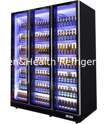 Fashion Bar Hotel Refrigerator Wine Cooler Fridge Multideck Glass Door