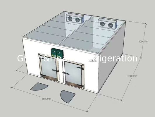 Walk In Freezer Dual Temperature Combo Coolers / cold room