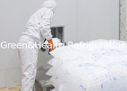 Ice Bag Cold Room Refrigerated Ice Storage Walk In Freezer