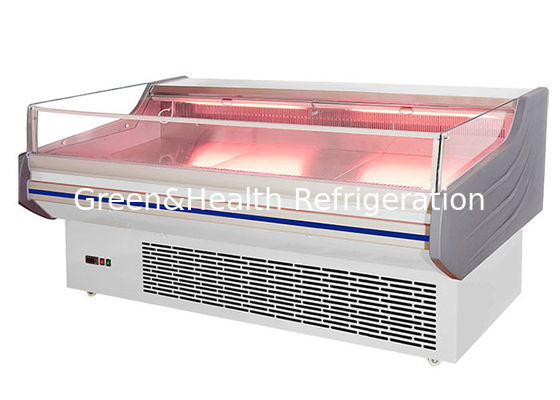 Supermarket Meat Display Freezer R22 Single Temperature