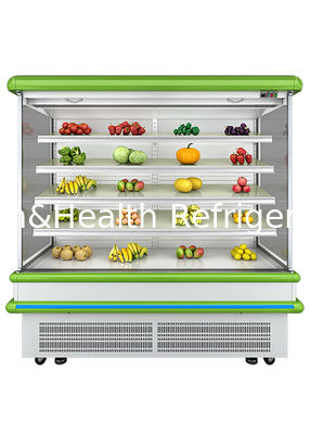 Commercial Refrigerator Multideck Open Display Chiller For Vegetable And Fruit