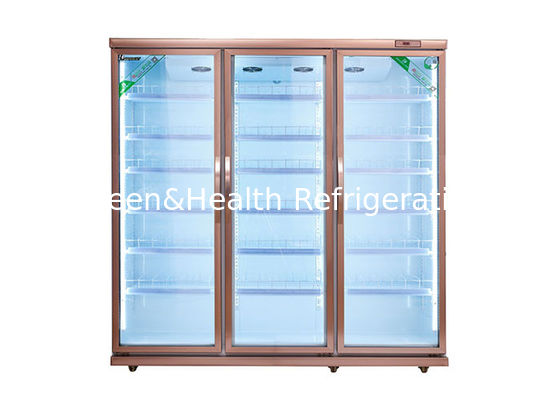 Display Chiller Commercial Beverage Cooler Refrigerator Glass Door Fridge