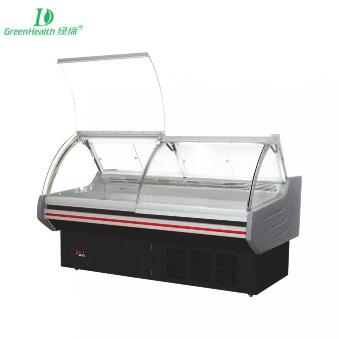 Meat Showcase Deli Display Refrigerator Butcher Equipment Meat Chiller