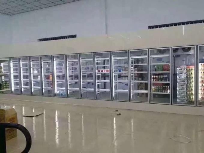 R404a Refrigerant Cold Storage Room With Back Loading For Supermarket
