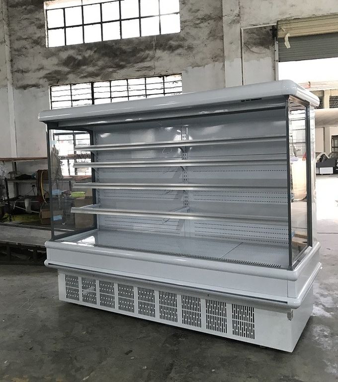 Commercial Multideck Open Chiller Display Refrigerated 380V