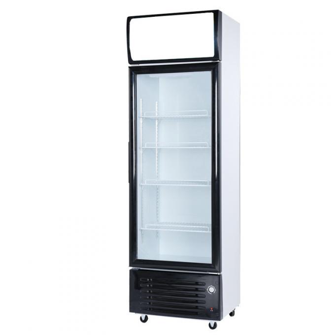 Commercial Beer Fridge Single Door Upright Refrigerator with LED light